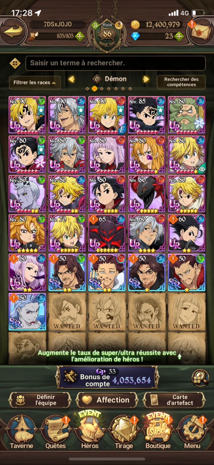 seven deadly sins account trade or sale discord frogish6328 The