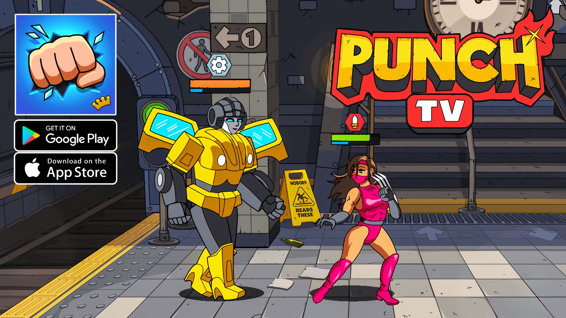 Punch TV: Ultimate Fight Show Gameplay - Action Fighting Android iOS ...
