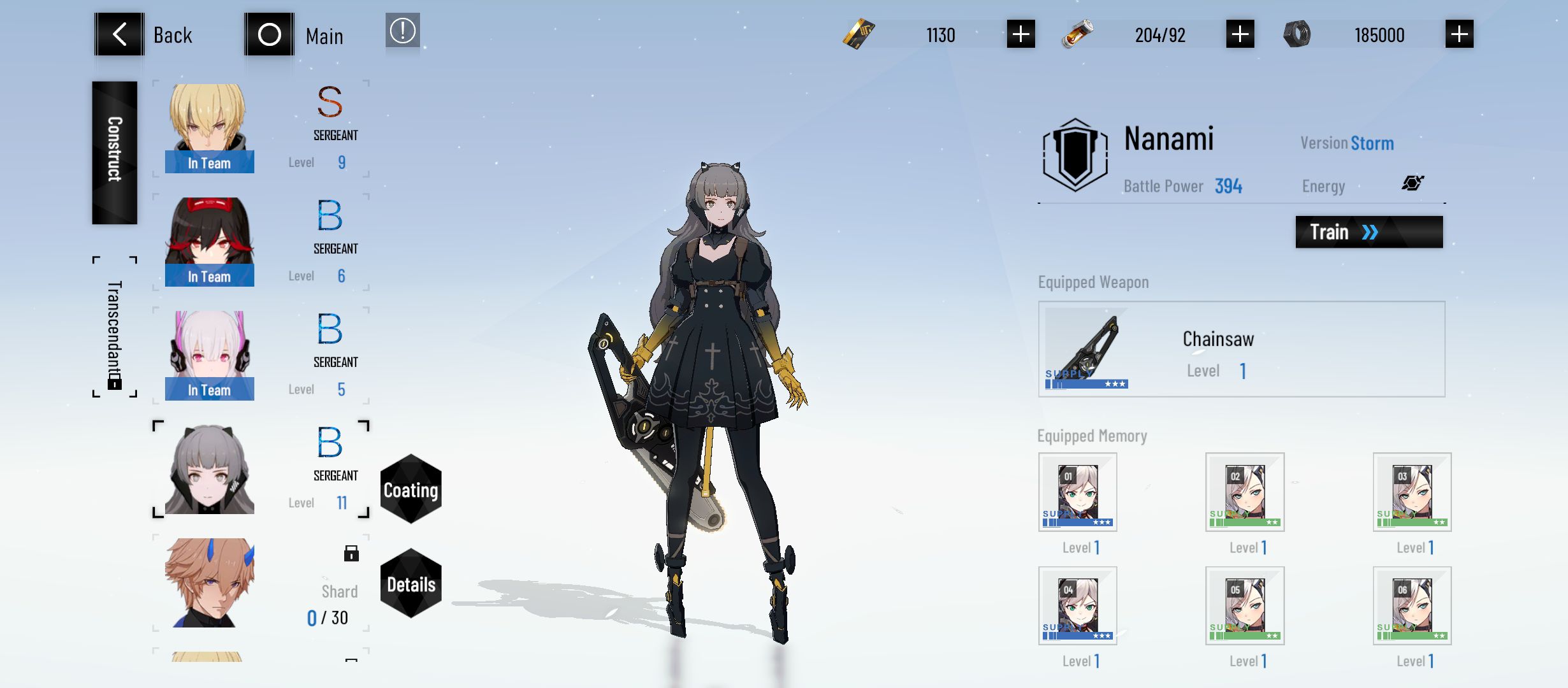 Nanami🖤 Punishing Gray Raven English QooApp User Notes