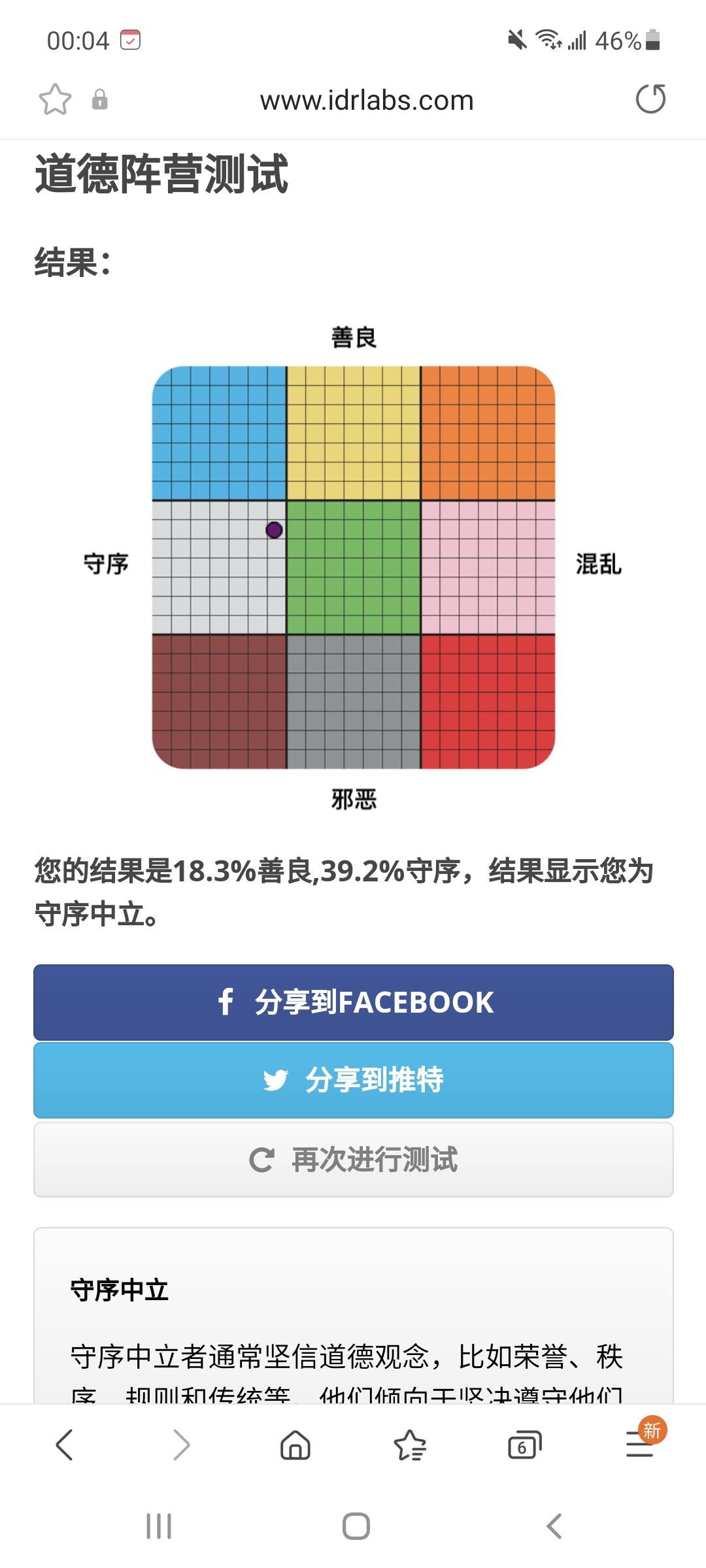 道德陣營測驗- 話題筆記列表- QooApp