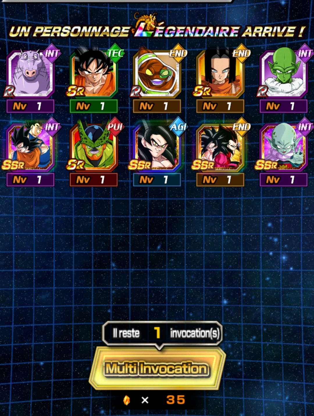 compte dokkan battle global plus de 100LR, pièce echangeables etc