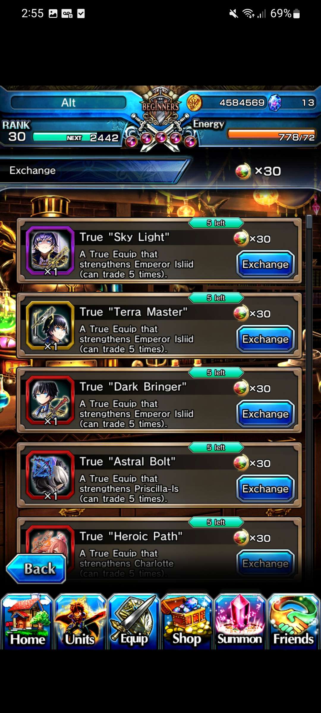 Trade/Cambio - Grand Summoners | Global - QooApp User Notes