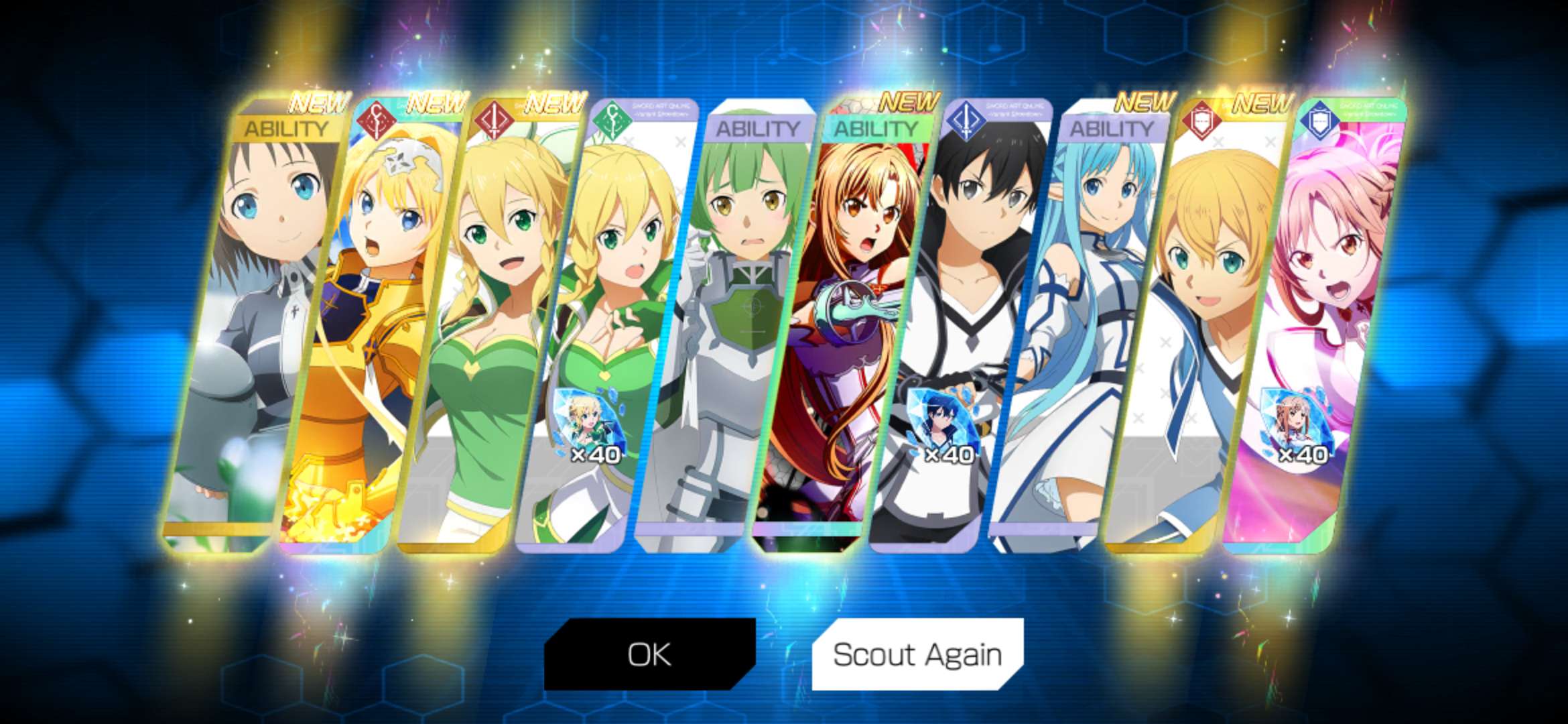 SSR Alice Sword Art Online Variant Showdown Japanese QooApp User